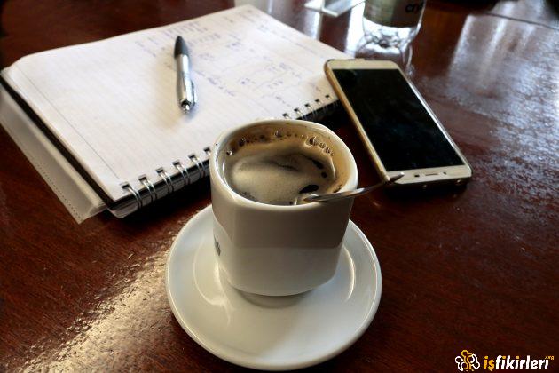 Kahve molası vermek iş stresini azaltır...